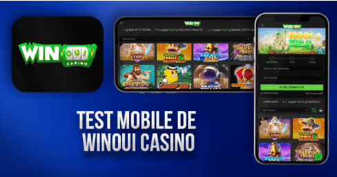 Application mobile Winoui Casino